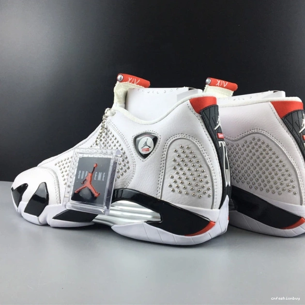 Retro BV7630-106 Jordan 14 White Air 1124